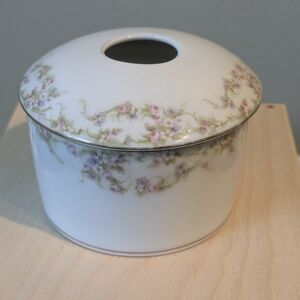 Antique Limoges France Hair Receiver
